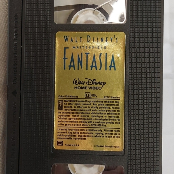 Disney's Fantasia VHS/Sorcerer's Apprentice Doll - Picture 7 of 13